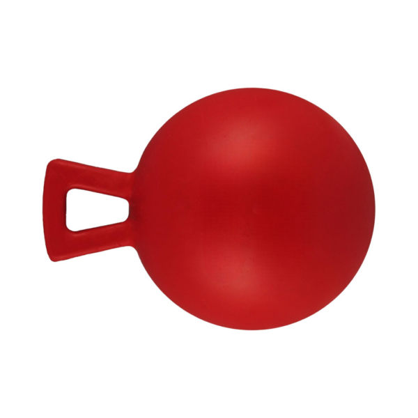 Mini Tug n Toss Interactive Dog Toy, 4", Red - Image 3