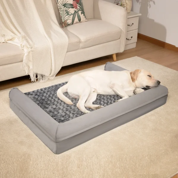 47" Orthopedic Pet Bed for Xlarge Dogs Waterproof - Image 2